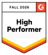 G2 High Performer, Fall 2026