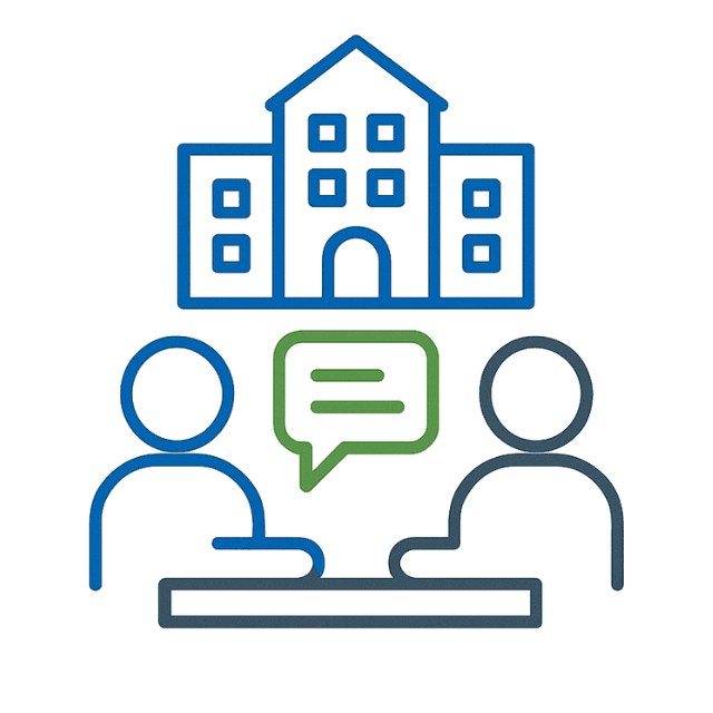 Centralized campus interviews